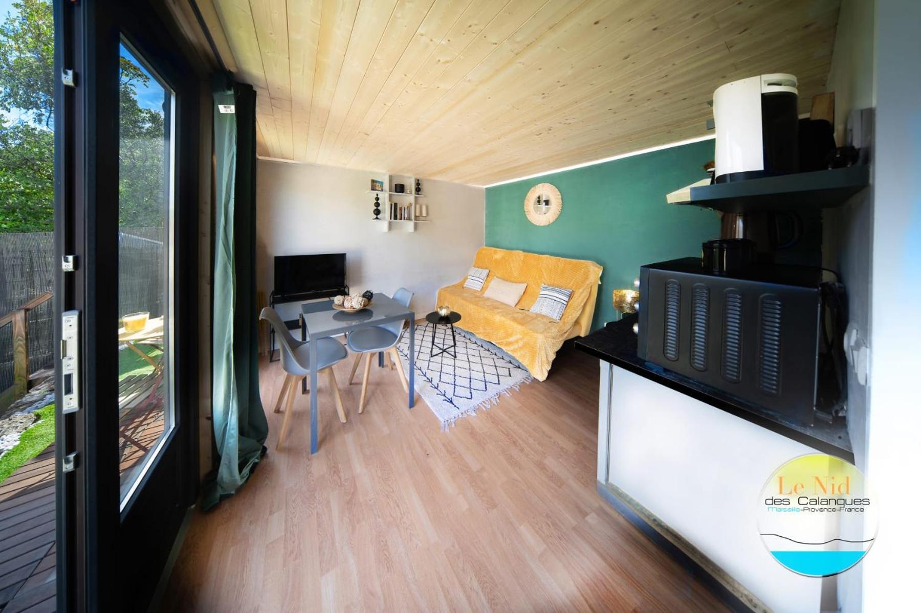 Ferienwohnung Le Nid Des Calanques Et Son Jacuzzi Marseilles Exterior foto